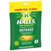 HALLS Defense Citrus Vitamin C Drops, 80-Count Economy Pack