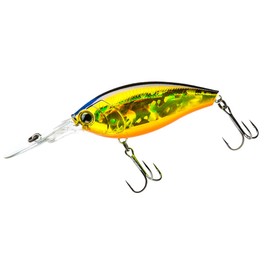 DUEL HARDCORE CRANK 4+ 75F 75F 75mm Lures Crankbait Weight: 0.8 oz (22.5 g) R1377-HGSN Golden Shiner Bass Fishing