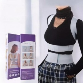 최신형 3단 자세교정밴드 어깨 라운드 숄더펴기 [L] Latest Model 3-Stage Posture Correction Band for Shoulders Round Shoulder Opening [L]