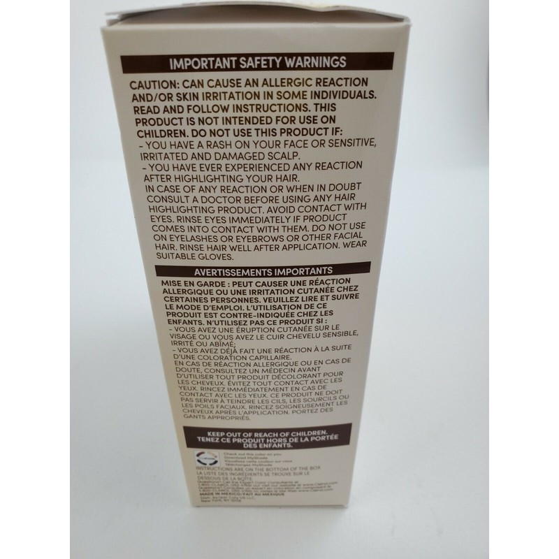 Clairol Ultra Precise Frost & Tip Blonde Highlights Light Blonde