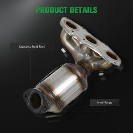 SCITOO 674-847 Front Right Catalytic Converter Fit For Lexus For ES350 2007-2018,Fit For Toyota For Avalon 2005-2017,Fit For Toyota For Camry 2007-2017,For Venza 2009-2015,3.5L,EPA Compliant