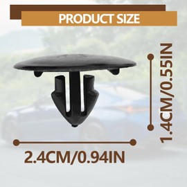 Icyhaws 15PCS Hood Insulation Retainer Clip, Compatible with Toyota Avalon Corolla Camry Prius Tacoma Tundra Lexus CT200h IS300 LS460 RX400h, Replace 90467-09050 90467-A0003