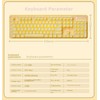 Wireless Keyboard and Mouse Combo, 2.4G Rechargeable Full Sized Backlit