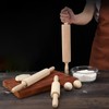 Rolling Pin, 13.8 Inch Wood for Kneading the Dough of
