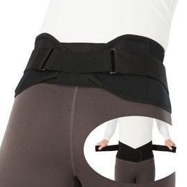 D&M Flexible Fit Waist Supporter, 408 Black, 1 Piece, For Waist, Medium, Fixed, Sports, Thin, Adjustable, High Support, Mesh, Made in Japan