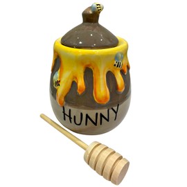 Zrike Winnie the Pooh Honey Pot Honey Server