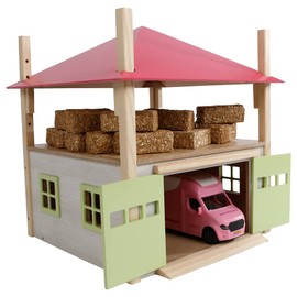 Van Manen Kids Globe Horses 610085 Wooden Hay Stick with Memory 1:32 Scale