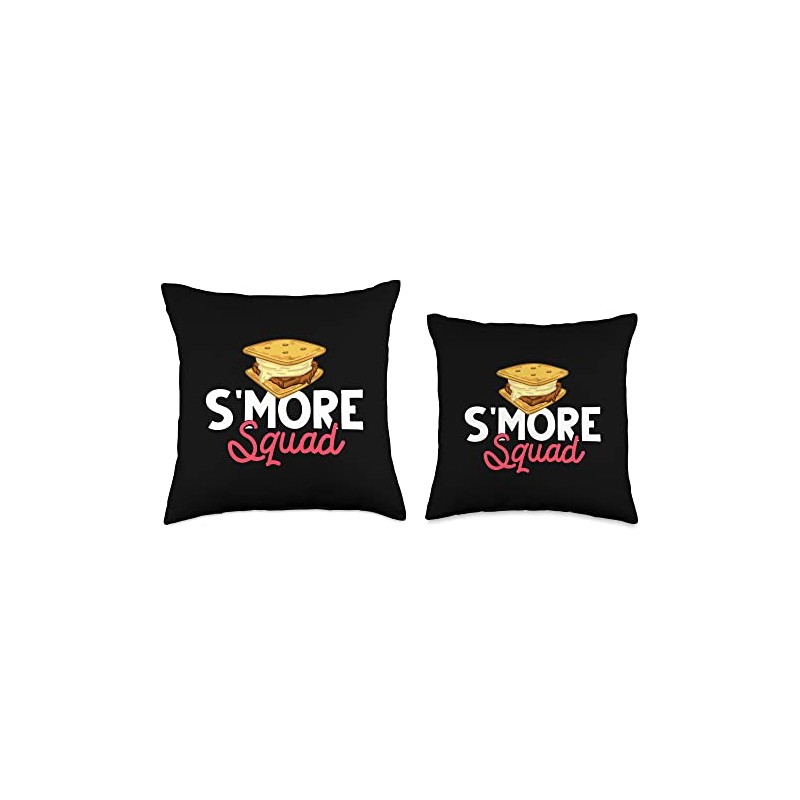 S'more Cookies Sticks Maker Marshmallow Throw Pillow