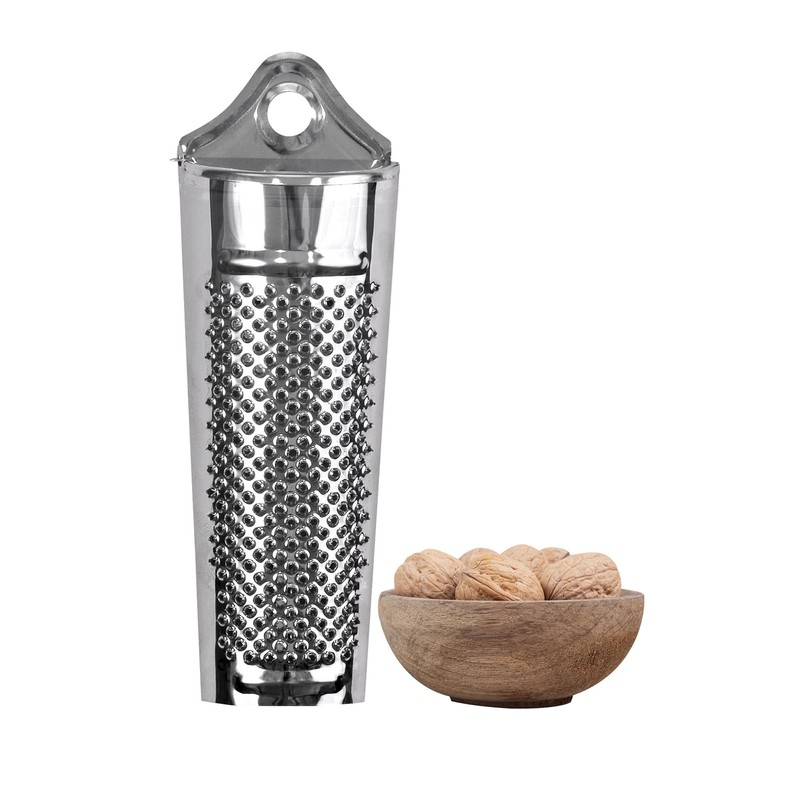 HIC Kitchen HIC Nutmeg Grater, Silver