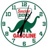 Decorative Concepts Sinclair Gasoline Dino Aluminum Metal Round Wall Clock
