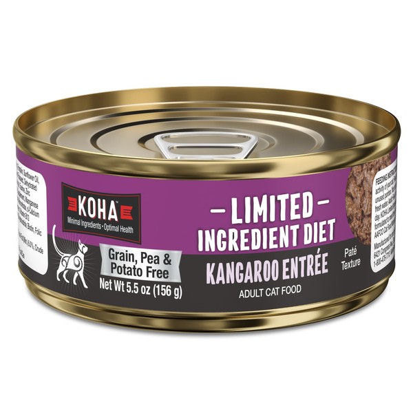 KOHA Limited Ingredient Diet Kangaroo Pate for Cats - Single