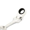 GEARWRENCH 7/16" 90-Tooth 12 Point Stubby Flex Combination Ratcheting Wrench