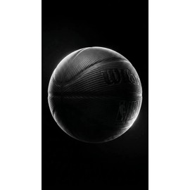 Balón de baloncesto Wilson Forge Pro Midnight #7 – Negro, 1.12 lb