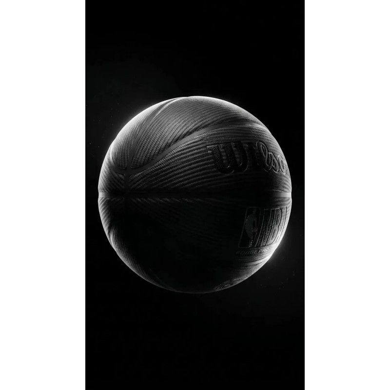 Balón de baloncesto Wilson Forge Pro Midnight #7 – Negro,