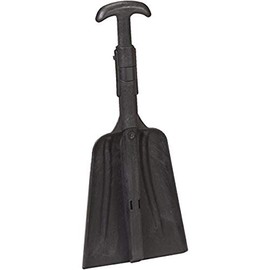 Remco - A Vikan Company 6880EBG Black Polypropylene Emergency Hygienic Shovel, ABS Plastic Blade, 24.4" - 36.5"