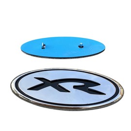 XR Front Grill & Rear Boot Badge Set of 2 for Ford BA BF Series Falcon XR6 XR8 Sedan Ute