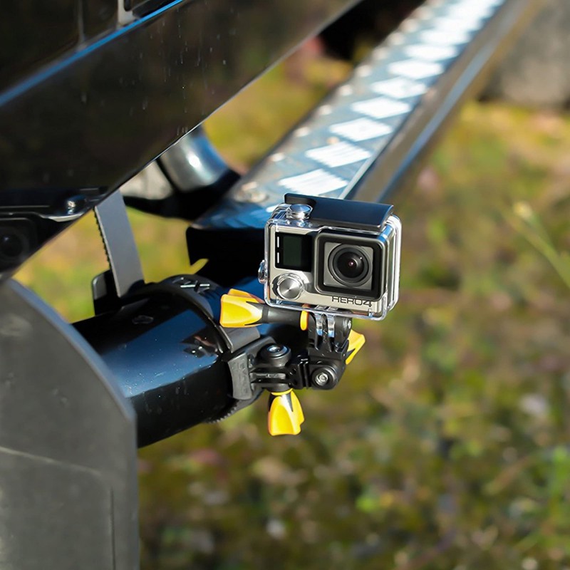 iSHOXS Proflex Action Cam Mount | Firm, Vibration-Absorbing Hold &