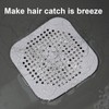 4 Pack Drain Hair Catcher, Bathroom Shower Drain Protector Hair