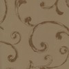 Elrene Home Fashions Mia Jacquard Scroll Blackout Window Curtain, 52"
