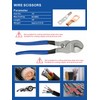 AMZCNC Hydraulic Crimping Tool and Cable Cutter Hydraulic Cable Lug