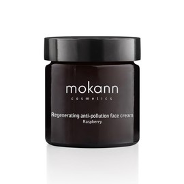 Crema Facial Regeneradora Antipolución Mokann Frambuesa 60 ml - Hidratación, Protección y Regeneración para la Piel Contra la Contaminación