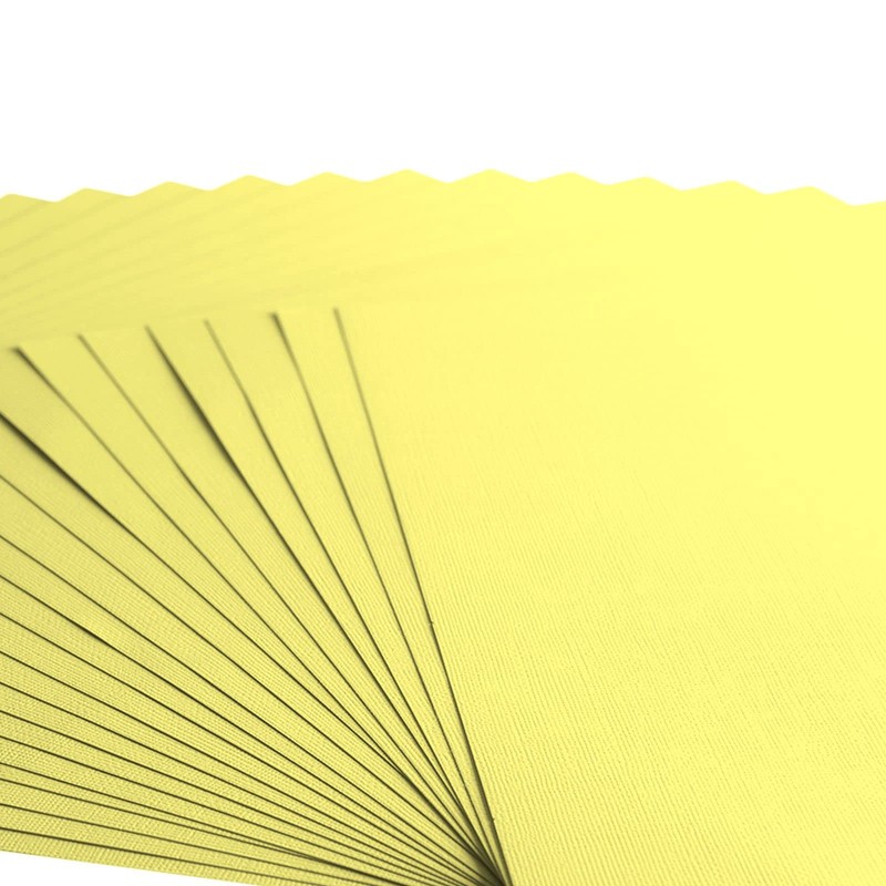 Vaessen Creative Florence Cardstock Paper Yellow 216gsm Square 12" x