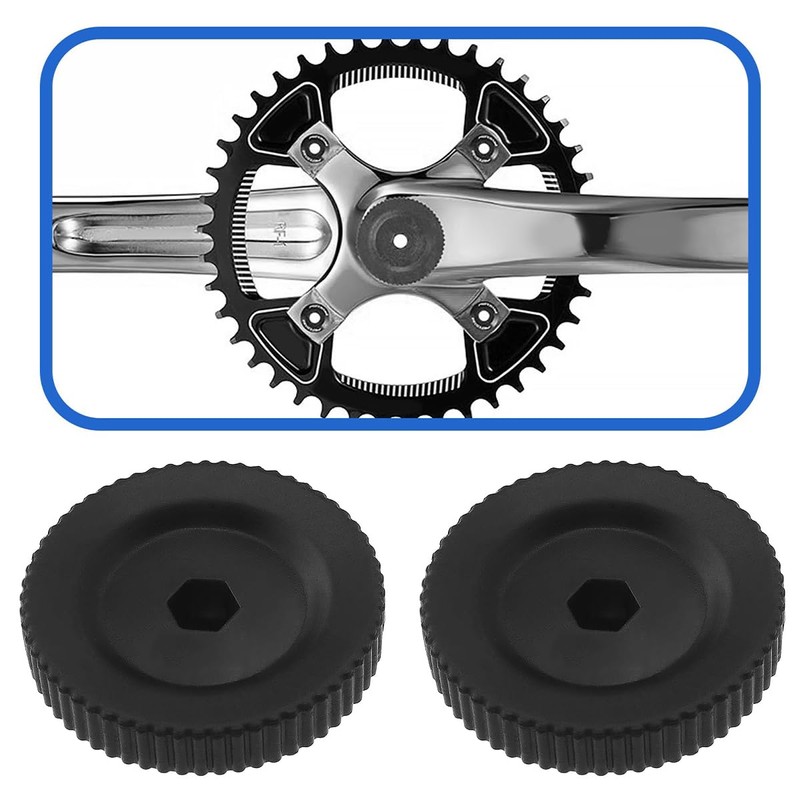 Ieron 3 Pcs Crank Cap Tool Compatible Bike Crankset Crank