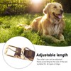 Dog Collar Durable Soft Stylish Plaid Pattern Dog Collar Adjustable