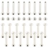 Ruidee 100Pcs/50Set Chicago Screws M5x35mm Book Binding Rivets Screw Posts