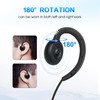 Kaikodak APX6000 XPR7550e SRX Series Earpiece w/PTT Mic for Motorola