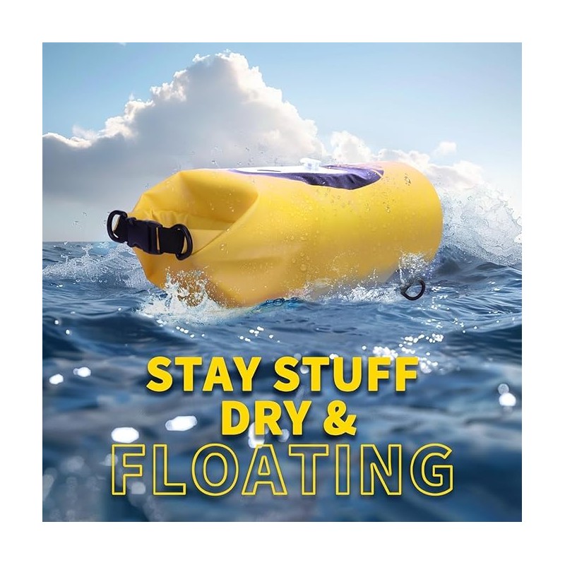 LexonElec x ZTARX Waterproof Dry Bag, 20L Roll Top Dry