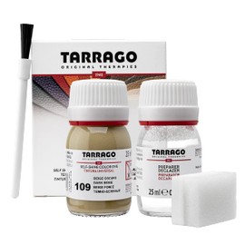 Tarrago Dye With Primer For Natural And Synthetic Leather Shoes | Self Shine Color Dye And Preparer | 90 Colours, 25ml
