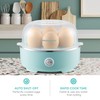 Elite Gourmet EGC115M Easy Egg Cooker Electric 7-Egg Capacity, Soft,
