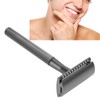 Zinc Alloy Safety Razor Men Portable Brass Handle Double Edge