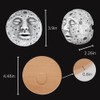 Ksrnsne 1 Piece Incense Burner Moon Face Incense Burner Decoration