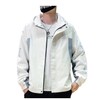 Lightweight Men's Jacket with Hood for Outdoor, Travel, Hiking, Windbreaker,
