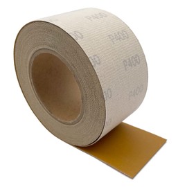 400 Grit Sandpaper Roll, 7cm x 18m Aluminium Oxide Velcro Sandpaper Sandpaper for Wood Furniture, Finishing, Metal, Sanding, Polishing and Woodworking