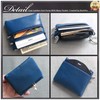 boshiho Coin Purse, Coin Case, 4 Pockets, Key Ring, Leather,