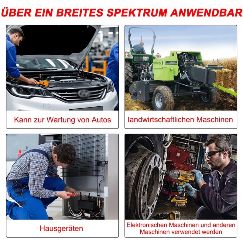 2Pcs Elektrische Trennzange - Elektro-installationszange, Elektriker Zange Spitzzange, Flachrundzange Kombizange