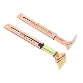 Operitacx 1 Paar Teleskopstange Verstellbare Ausziehbare Beine Stütztisch Teleskophalterung Tischzubehör Winkelverstellung Gestell Bett Teleskophalterung Bunt 3 Mm Spezialstahl