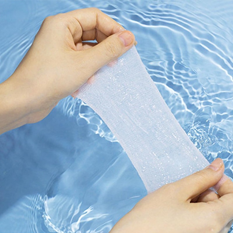 200Pcs Stretchable Makeup Wet Cotton Pads for Face Thin Makeup