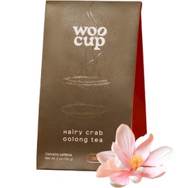 Woocup Hairy Crab Oolong Loose Leaf Tea (2 oz) - Pure Leaf Oolong Tea, Oolong Loose Leaves for Cold Brew Tea and Hot Brew, Non GMO