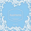 AooHome 75 Inch Long Shower Curtain, Durable Polyester 72" Width
