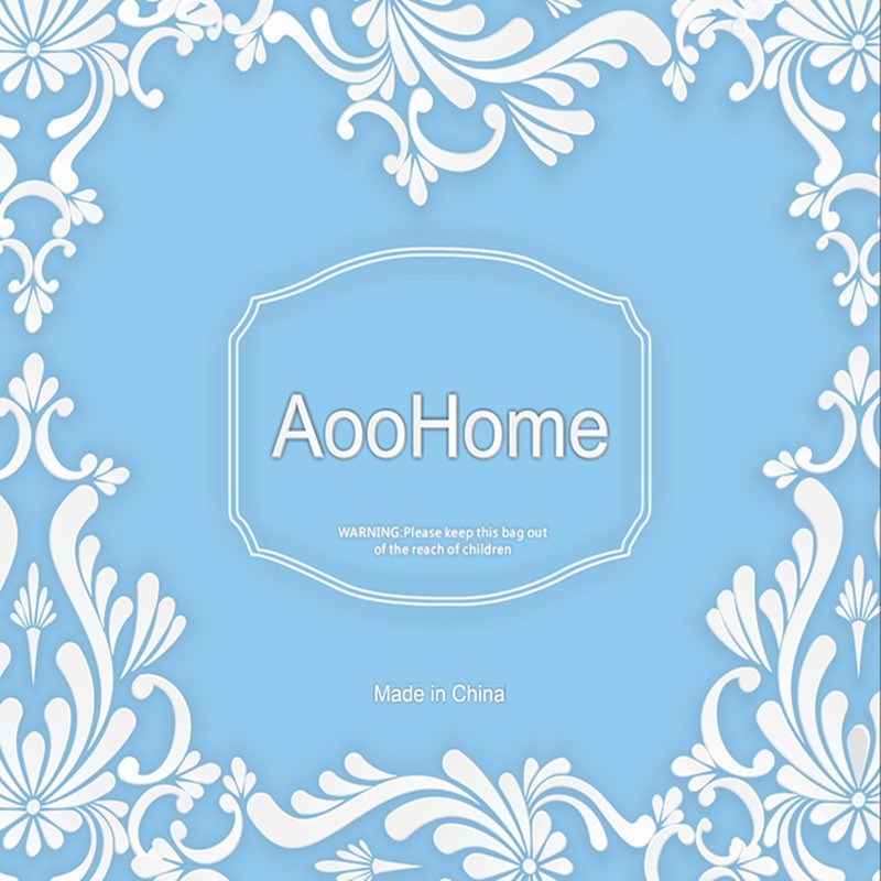 AooHome 75 Inch Long Shower Curtain, Durable Polyester 72" Width