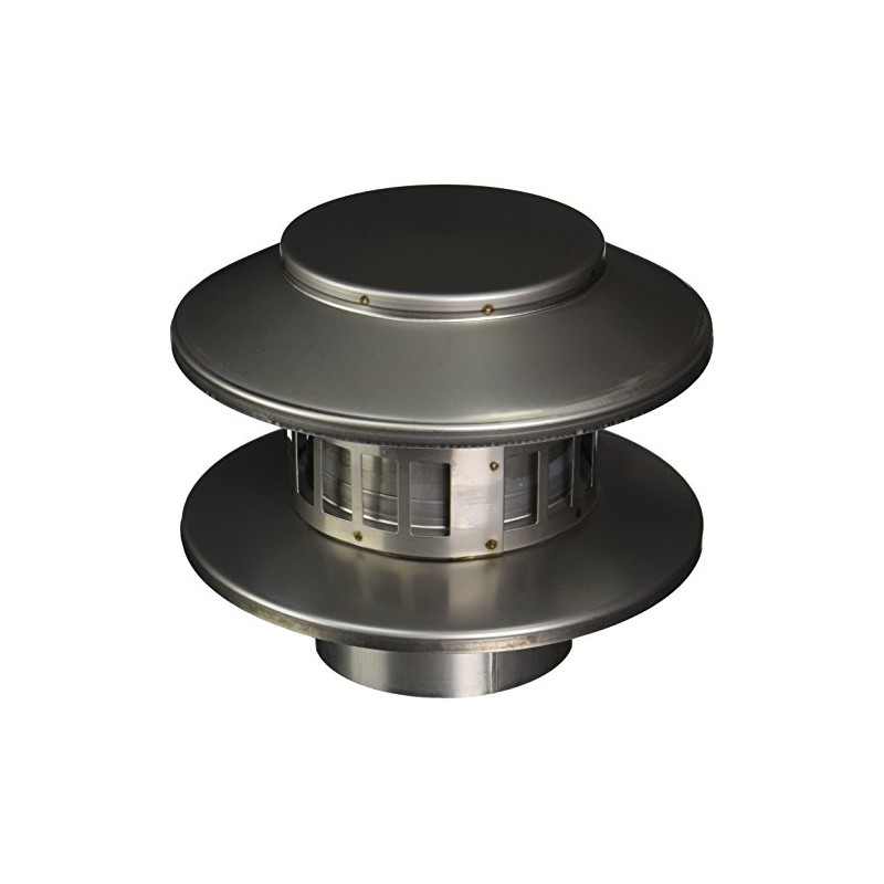 Noritz RC4 Rain cap vertical vent termination for 4" Stainless