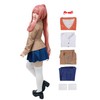 C-ZOFEK Doki Cosplay Costume Anime School Uniform for Women's Outfit