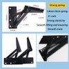 MINMHDONGX-(2pc) 80 Degree Foldable Lift Bracket Widely Used for Sofa
