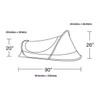 TGpao Ultralight Waterproof Backpacking bivy Tent | Freestanding 1-Person Tent
