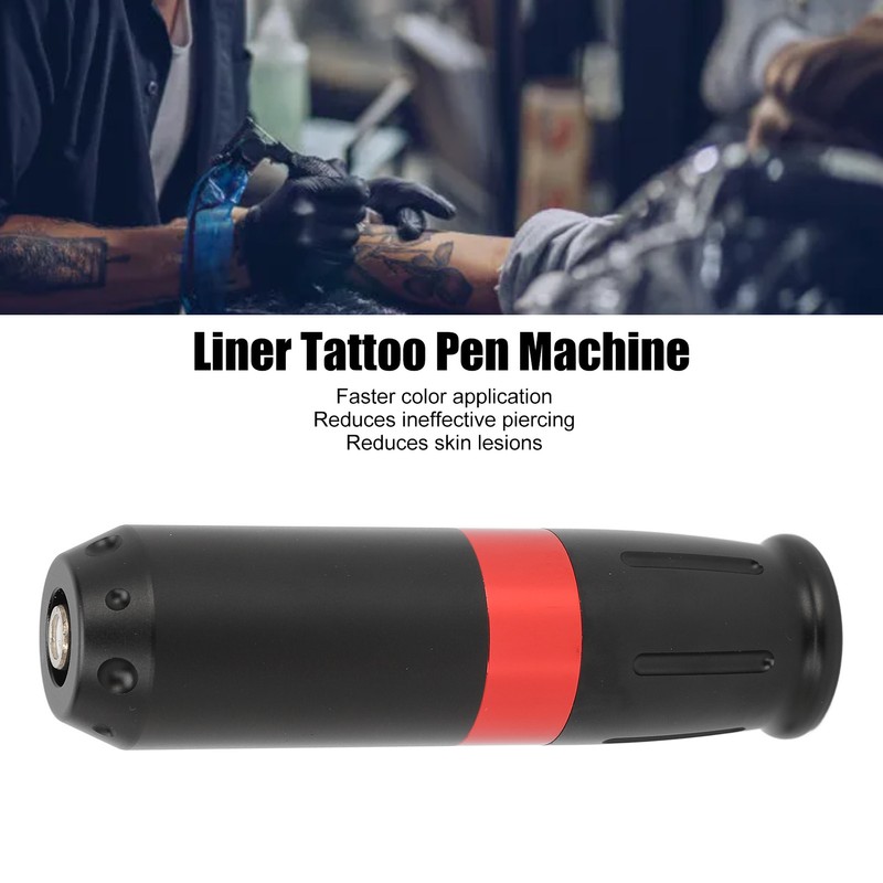 Tattoo Pen Machine RCA Interface Slip Proof Handle Shader Liner