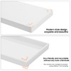 Mriluvy Vanity and Bathroom Tray, 11.8" ABS Countertop Organizer,Waterproof Vanity